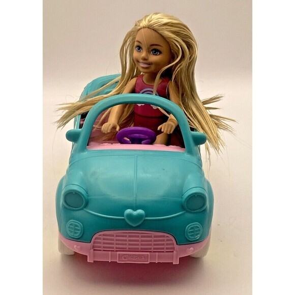 Mattel Barbie Little Sister Chelsea Doll With  Car & Puppy Dog 2021 - Picture 1 of 15